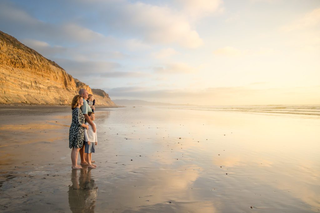 San Diego Family Beach Portrait