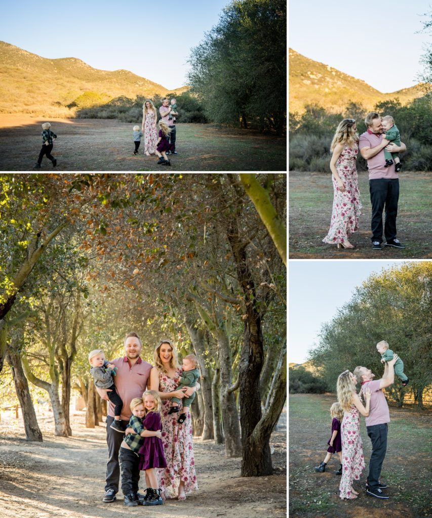 Collage of photos taken at Iron Mountain in Poway CA
