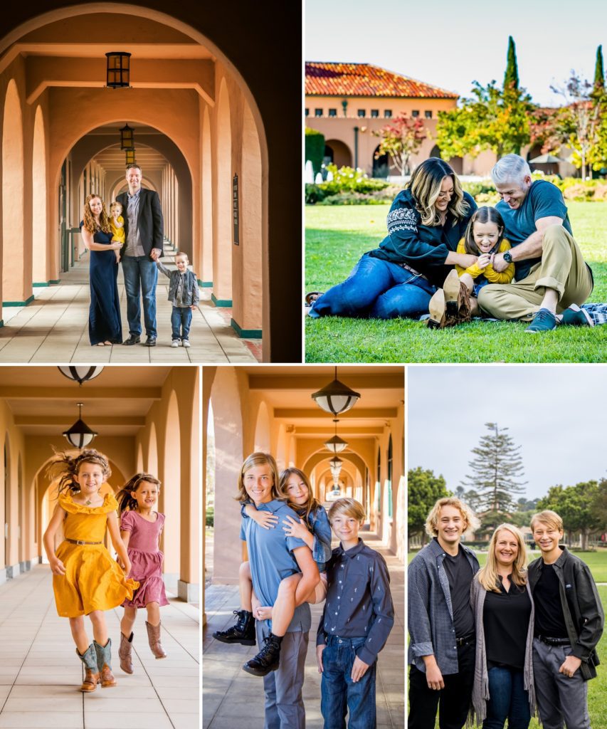 Collage of photos taken in Liberty Station, San Diego, CA