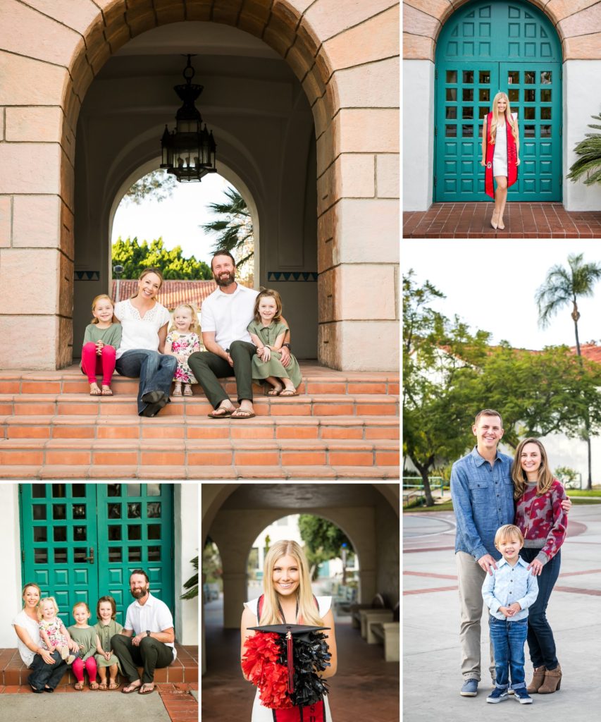 Collage of photos taken in SDSU